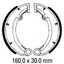 FERODO Brake Shoe Set - FSB823