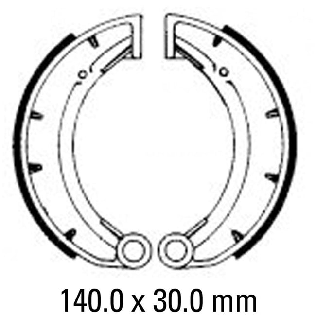 FERODO Brake Shoe Set - FSB824 Hover Image