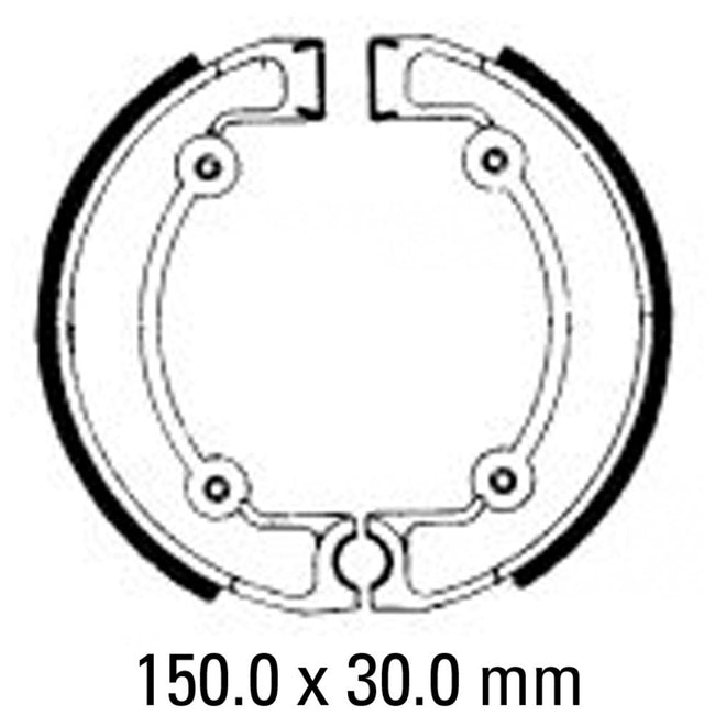 FERODO Brake Shoe Set - FSB828 Hover Image