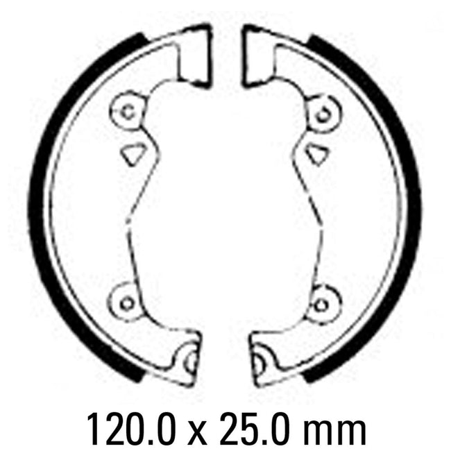 FERODO Brake Shoe Set - FSB836 Hover Image