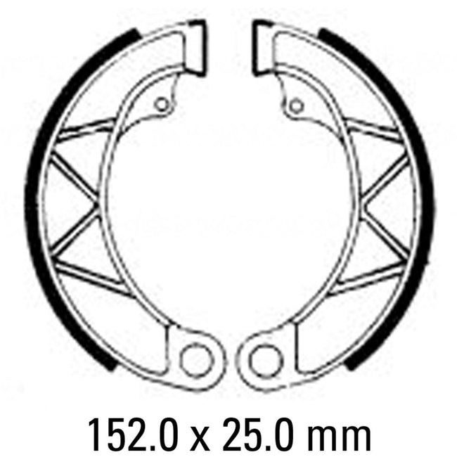 FERODO Brake Shoe Set - FSB839 Hover Image
