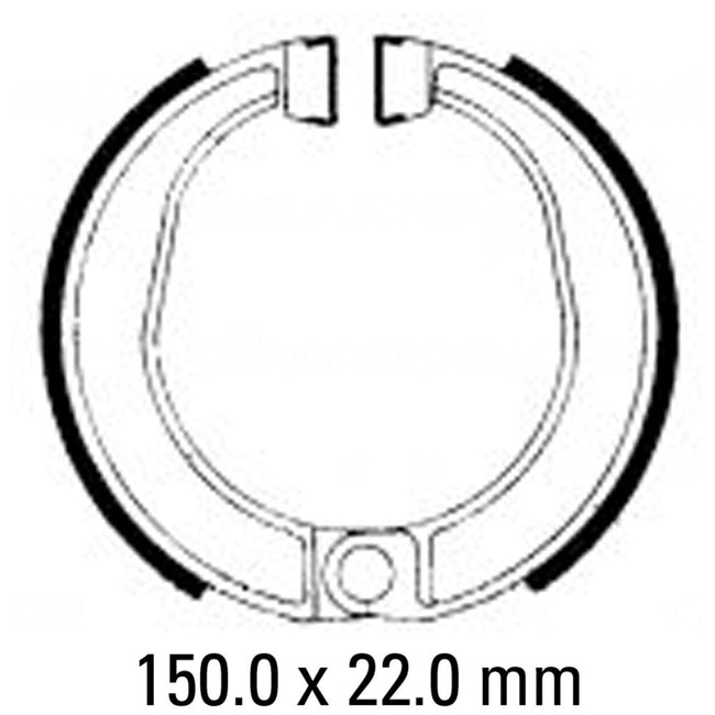FERODO Brake Shoe Set - FSB842 Hover Image