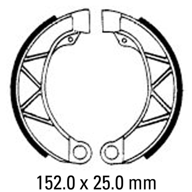 FERODO Brake Shoe Set - FSB843 Hover Image