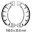 FERODO Brake Shoe Set - FSB854