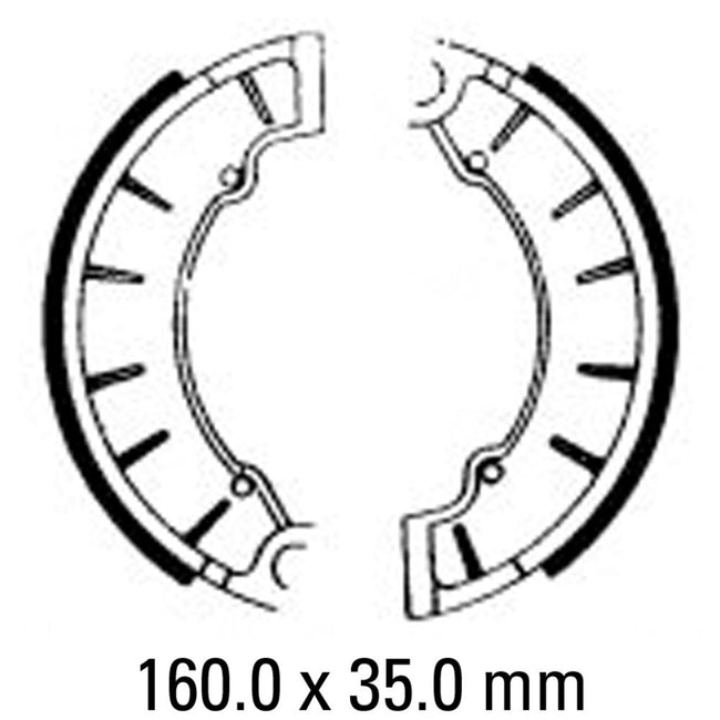 FERODO Brake Shoe Set - FSB855 Hover Image
