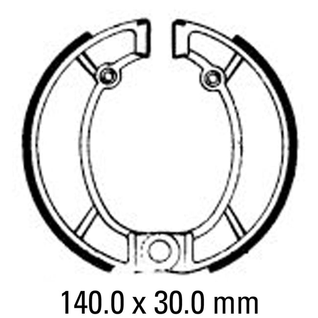 FERODO Brake Shoe Set - FSB857 Hover Image