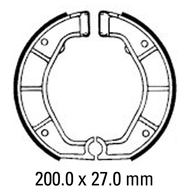 FERODO Brake Shoe Set - FSB863 Hover Image