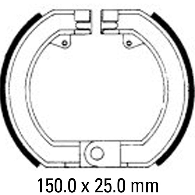 FERODO Brake Shoe Set - FSB869 Hover Image