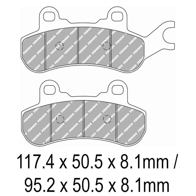 FERODO Disc Pad Set - FDB2315 SG Sinter Grip Sintered Compound - Off-Road Hover Image