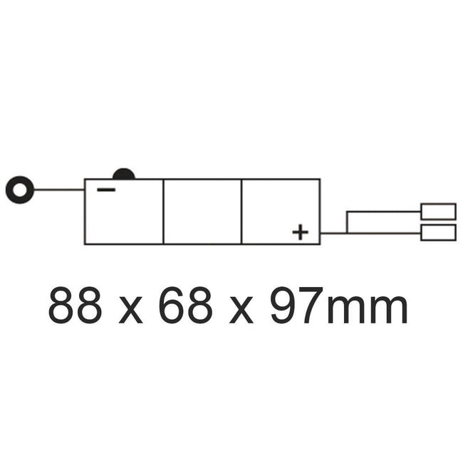 ROADSTAR 6N5.5-1D BATTERY  6V Flood Cell 5.5Ah Hover Image