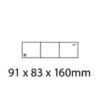 ROADSTAR B49-6 BATTERY  6V Flood Cell 8Ah