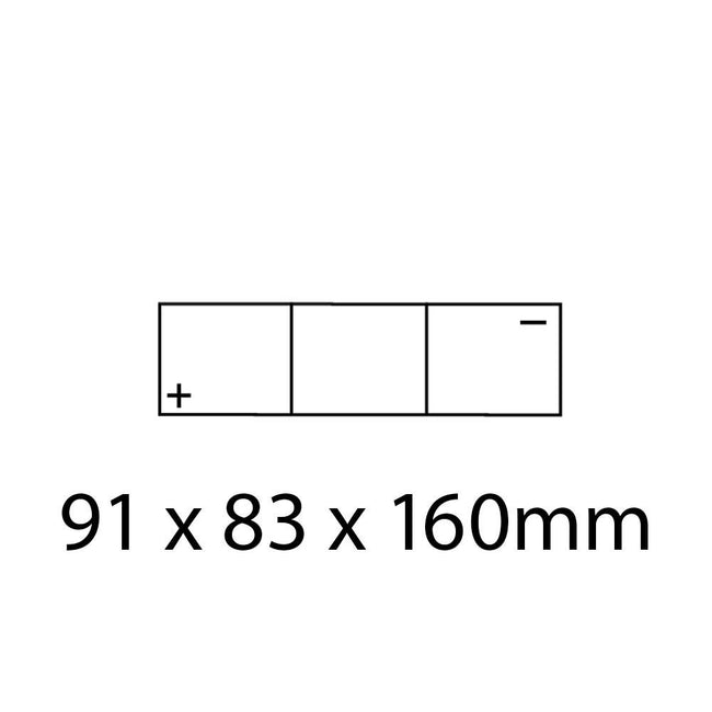 ROADSTAR B49-6 BATTERY  6V Flood Cell 8Ah Hover Image