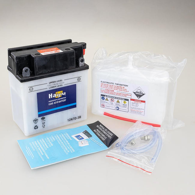 ROADSTAR 12N7D-3B BATTERY 12V Flood Cell 7Ah Main Image