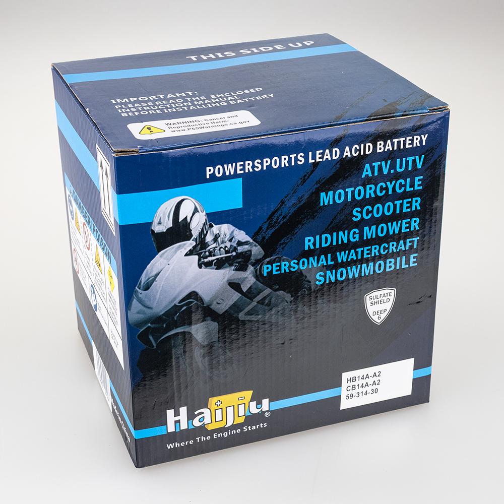 ROADSTAR 14Ah CB14A-A2 or HB14A-A2 BATTERY 12V Flood Cell Heavy Duty