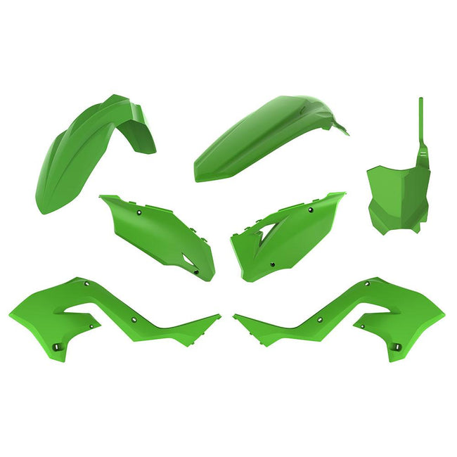 POLISPORT MX RESTYLING KIT KAW KX125/250 03-08 - GREEN Hover Image
