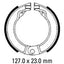 FERODO Brake Shoe Set - FSB875