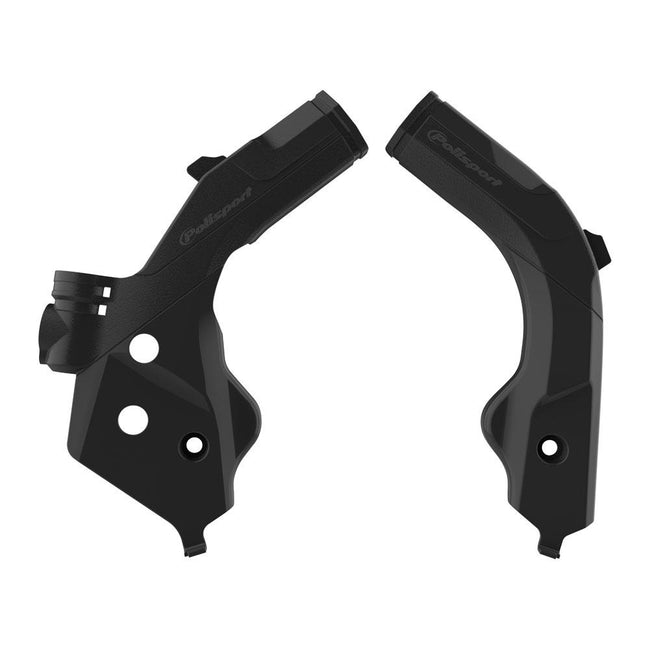 POLISPORT FRAME PROTECTORS HUSQVARNA FC/TC/FE/TE - BLACK Hover Image