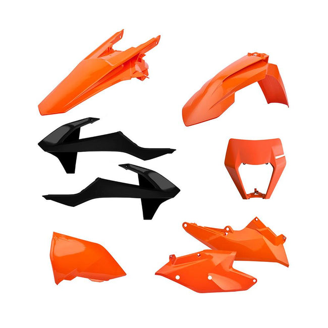 POLISPORT ENDURO KIT KTM EXC/EXC-F 17-19 - OEM 17&19 (INCL HEADLIGHT SURROUND) Hover Image