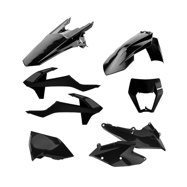 POLISPORT ENDURO KIT KTM EXC/EXC-F 17-19 - BLACK (INCL HEADLIGHT SURROUND) Hover Image