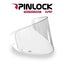 AGV 100% MAX VISION PINLOCK® LENS 120 CLEAR RACE 3 VISOR