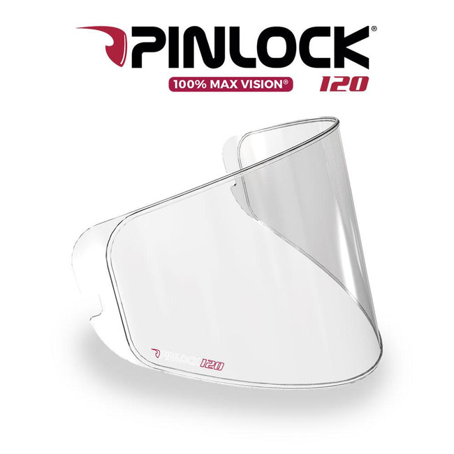 AGV 100% MAX VISION PINLOCK® LENS 120 CLEAR RACE 3 VISOR Hover Image