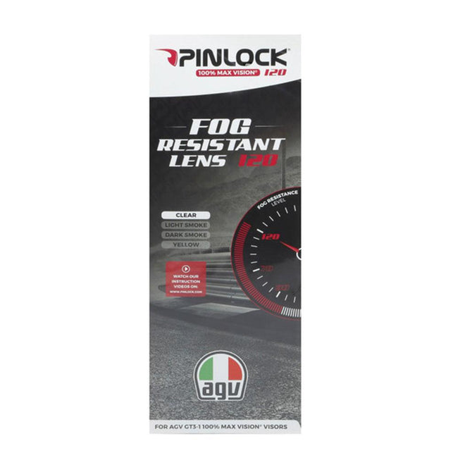 AGV 100% MAX VISION PINLOCK® LENS 120 CLEAR GT3-1 XXS-L Main Image