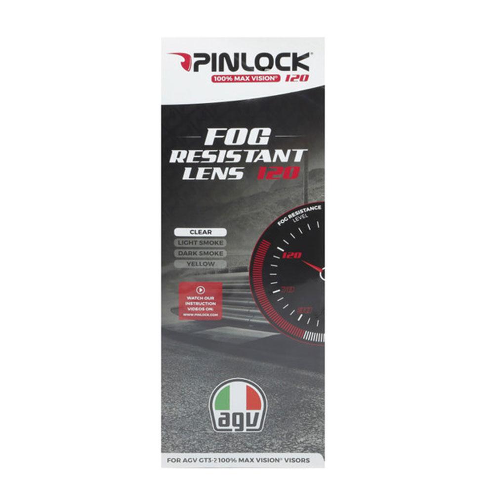 AGV 100% MAX VISION PINLOCK® LENS 120 CLEAR GT3-2 XL-XXXL
