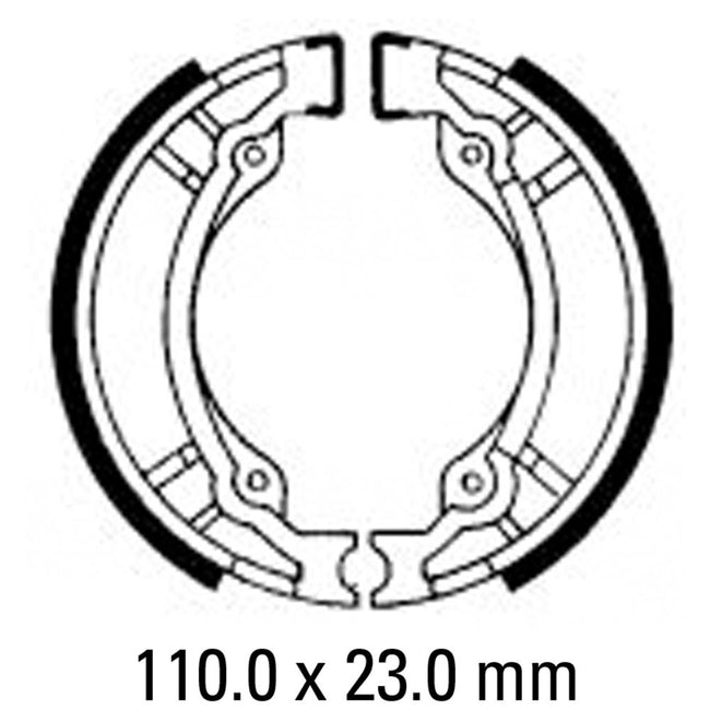 FERODO Brake Shoe Set - FSB883 Hover Image