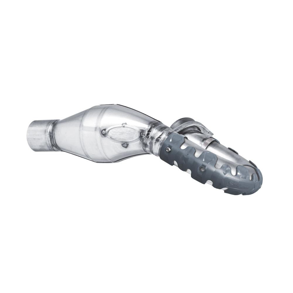 POLISPORT ARMADILLO 4T HEAD PIPE GUARD SHORT 22CM - GREY