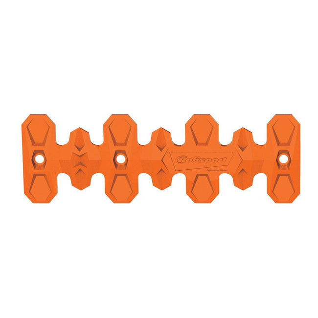 POLISPORT ARMADILLO 4T HEAD PIPE GUARD SHORT 22CM - ORANGE Hover Image