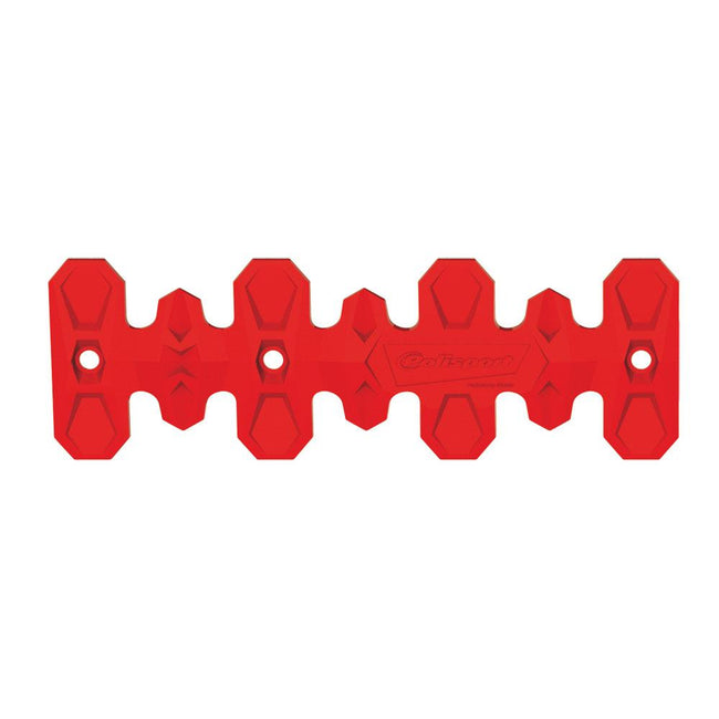 POLISPORT ARMADILLO 4T HEAD PIPE GUARD SHORT 22CM - RED Hover Image