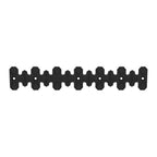 POLISPORT ARMADILLO 4T HEAD PIPE GUARD LONG 40CM - BLACK