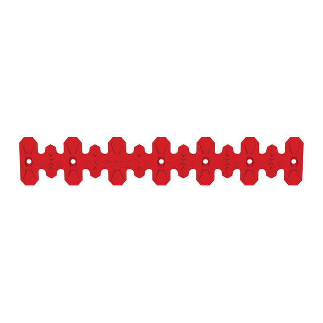 POLISPORT ARMADILLO 4T HEAD PIPE GUARD LONG 40CM - RED Hover Image
