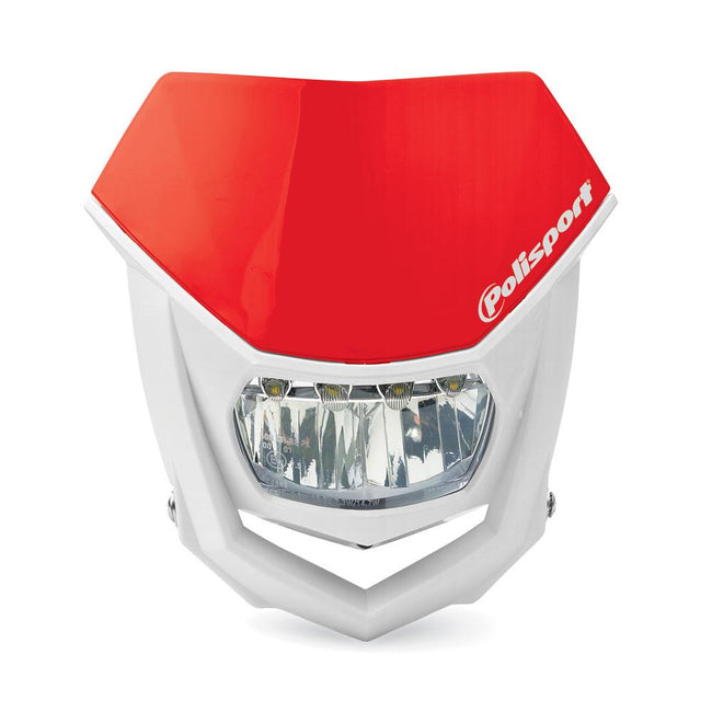 POLISPORT HALO LED HEADLIGHT - HONDA RED Hover Image