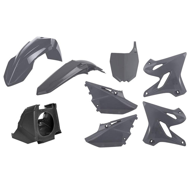 POLISPORT MX KIT - RESTYLE - YAMAHA YZ125/250 02-21 - NARDO GREY - INCLUDES AIRBOX Hover Image