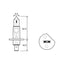 BULB - HALOGEN 12V 55W - H1 - P14.5S