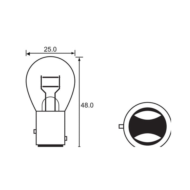 BULB - STOP TAIL 6V 21/5W - BAY15D Hover Image