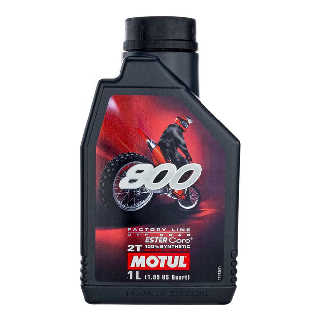 MOTUL 800 FACTORY LINE 2 STROKE OIL - 1 Litre Hover Image