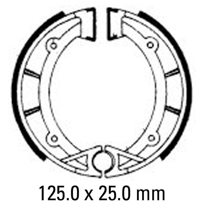 FERODO Brake Shoe Set - FSB898 Hover Image