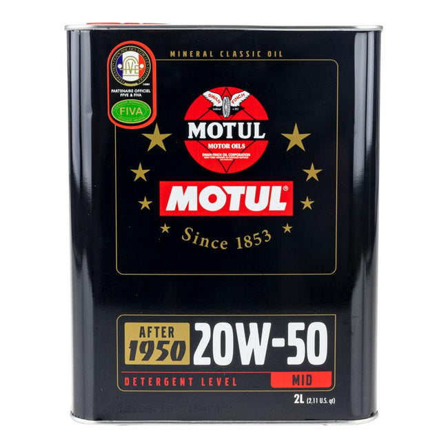 MOTUL CLASSIC  20W50 - 2 Litre Hover Image