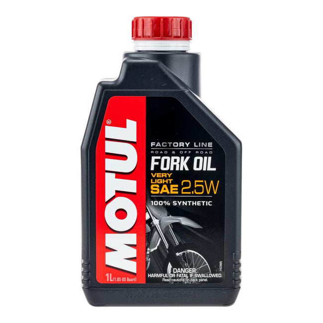 MOTUL FORK OIL FACTORY LINE 2.5W VERY LIGHT - 1 Litre Hover Image