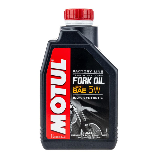 MOTUL FORK OIL FACTORY LINE 5W LIGHT - 1 Litre Hover Image