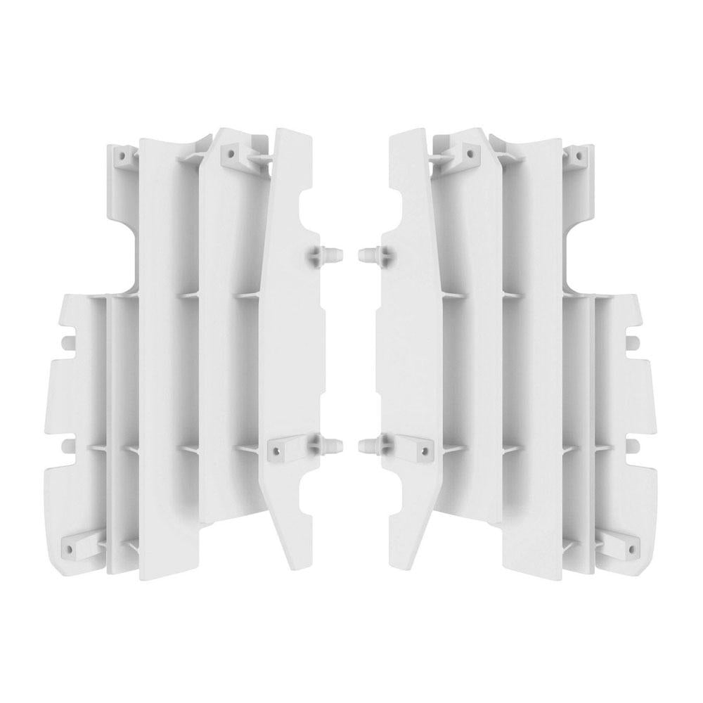 POLISPORT RADIATOR LOUVERS HONDA CR125/250 05-07 - WHITE