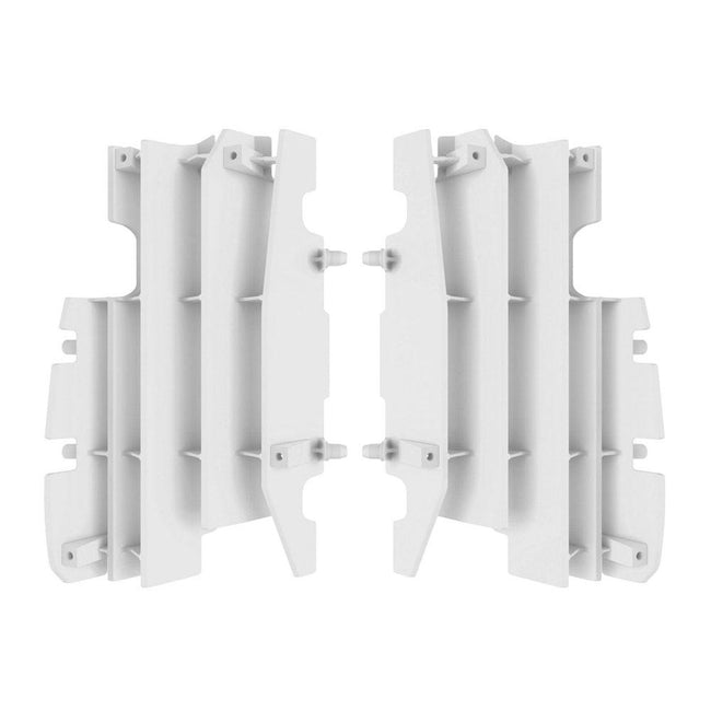 POLISPORT RADIATOR LOUVERS HONDA CR125/250 05-07 - WHITE Hover Image