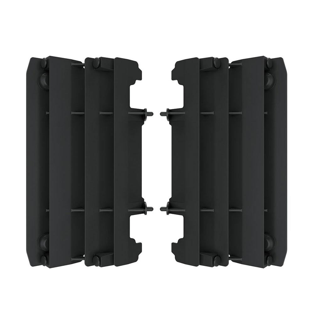 POLISPORT RADIATOR LOUVRES YAMAHA YZ125/250 05-21 - BLACK