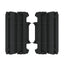 POLISPORT RADIATOR LOUVRES YAMAHA YZ125/250 05-21 - BLACK