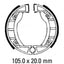 FERODO Brake Shoe Set - FSB910
