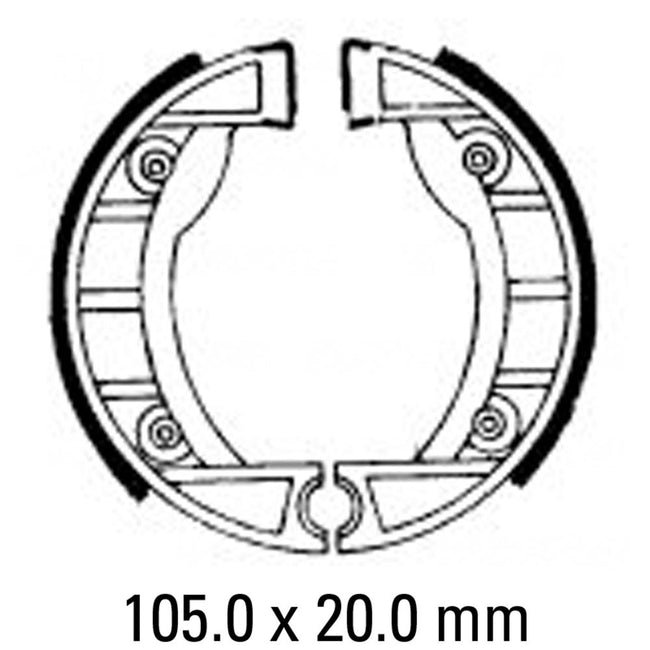 FERODO Brake Shoe Set - FSB910 Hover Image