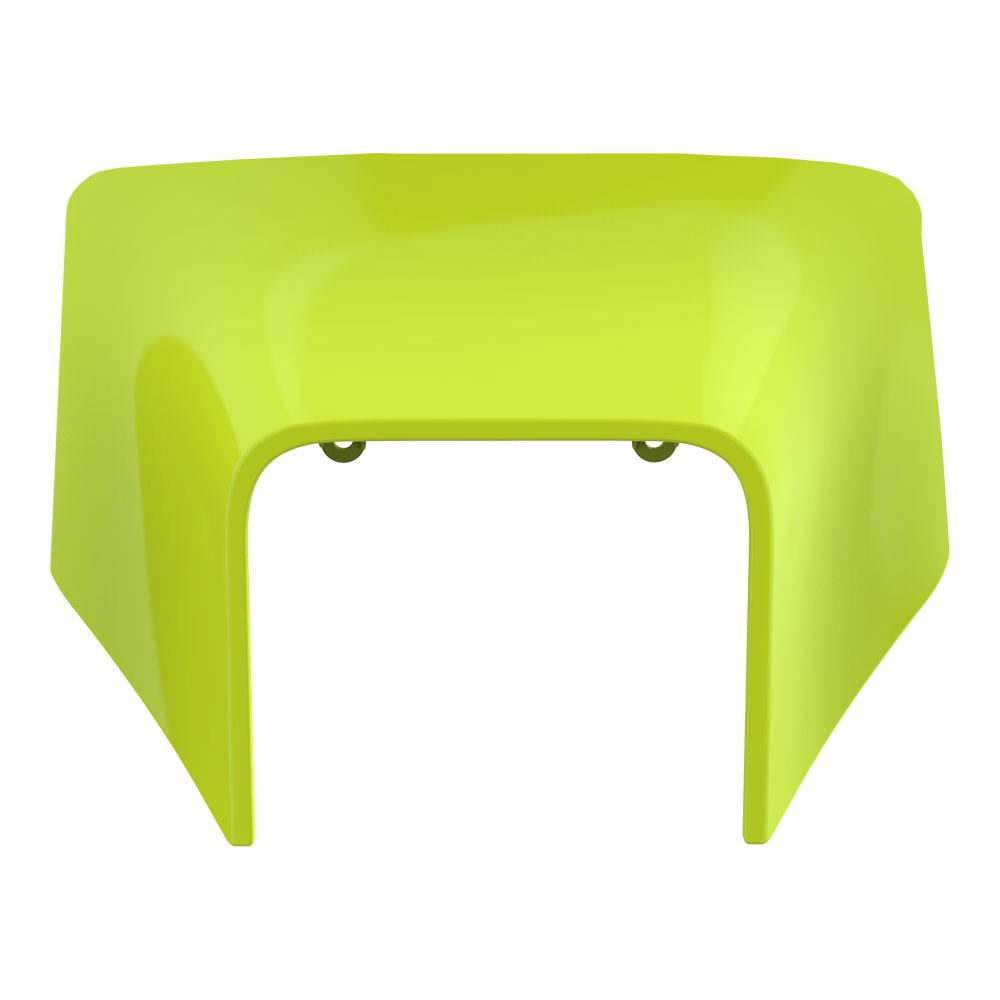 POLISPORT HEADLIGHT SURROUND HUSQVARNA TE/FE 20 - FLO YELLOW