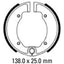 FERODO Brake Shoe Set - FSB916
